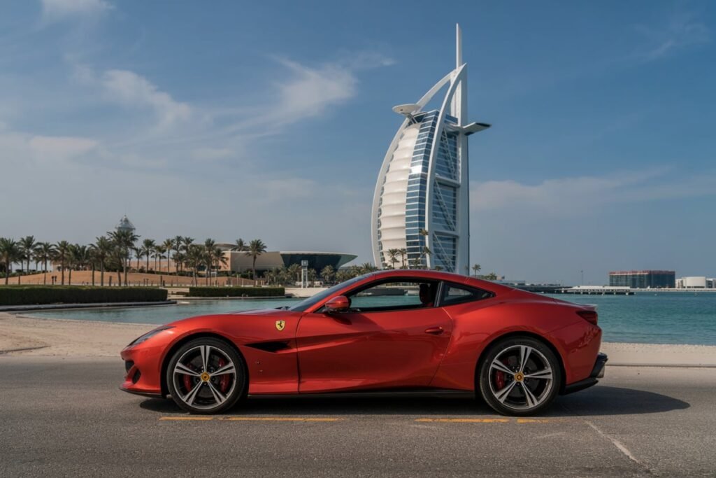 Rent a Ferrari Portofino in Dubai