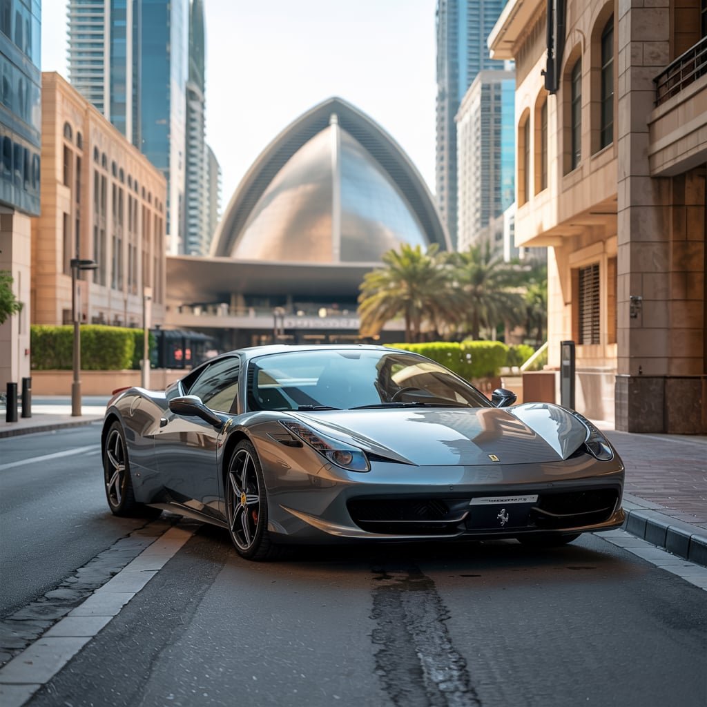 Dubai Ferrari hire service