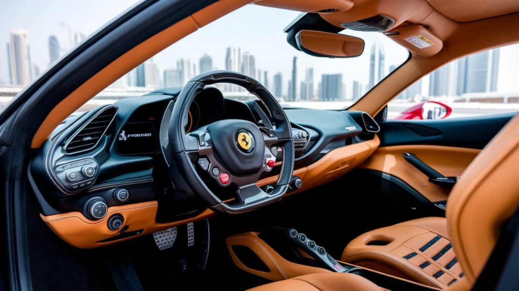 Rent a Ferrari in Dubai