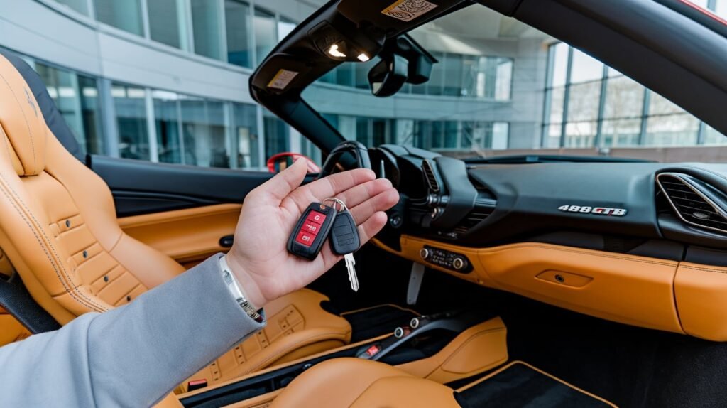 Rent a Ferrari in Dubai
