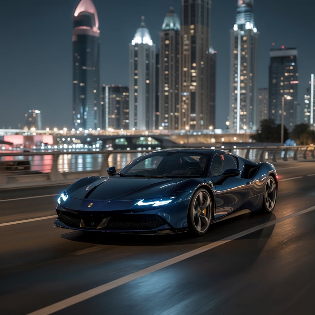 Affordable Ferrari F8 Spider rental Dubai