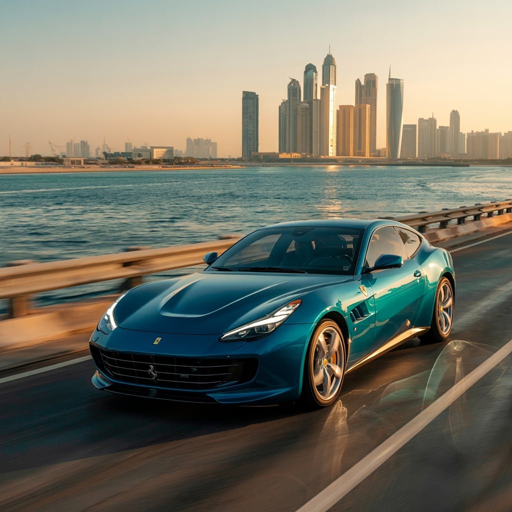 Ferrari rent by the hour Dubai