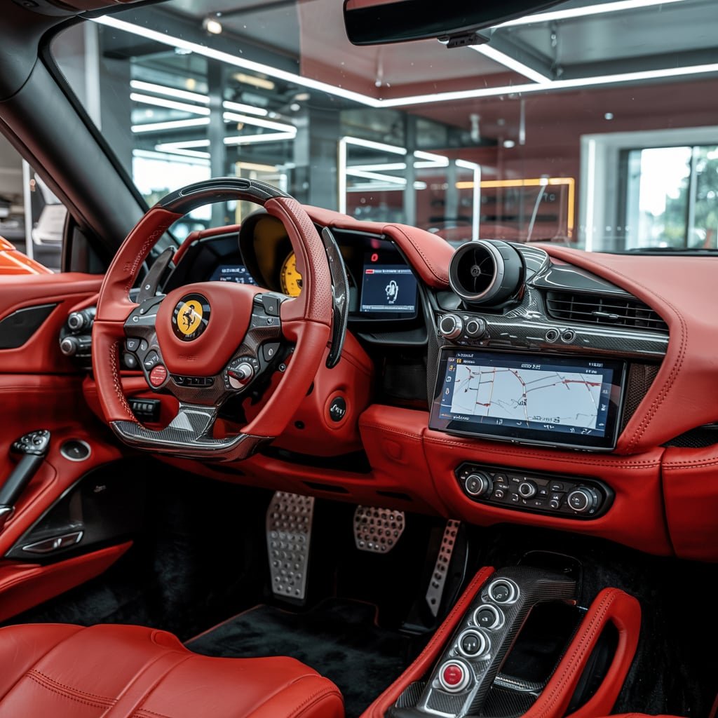 Hire Ferrari for photography Dubai