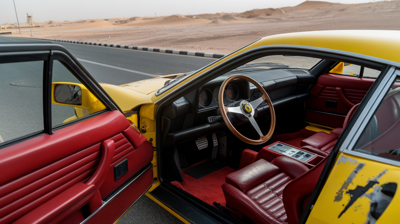 Luxury car rental UAE