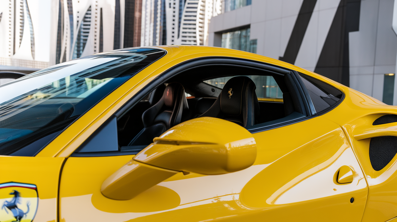 Ferrari coverage Dubai