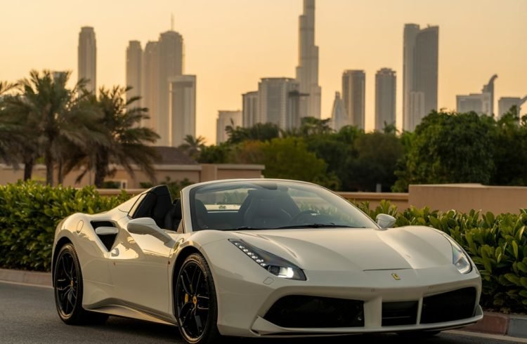 Ferrari rental deals Dubai
