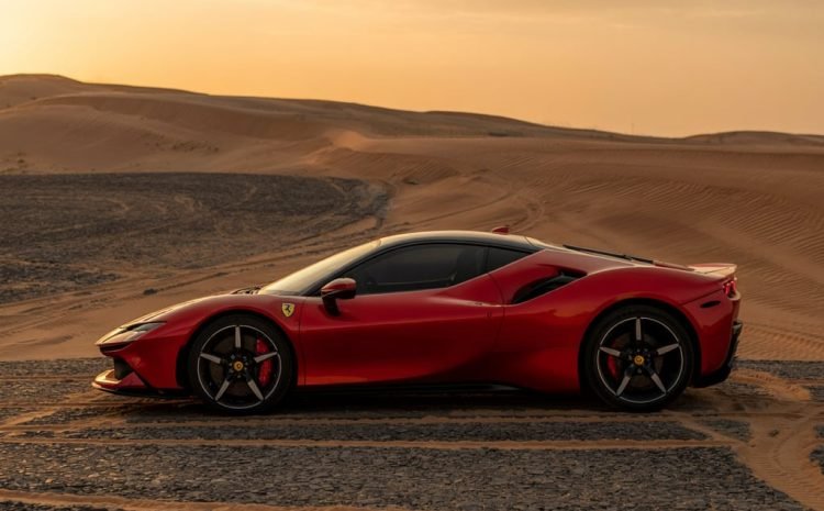 Rent a Ferrari F8 Spider near me Dubai