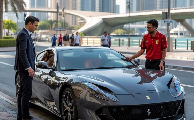 Hire a Ferrari in Dubai