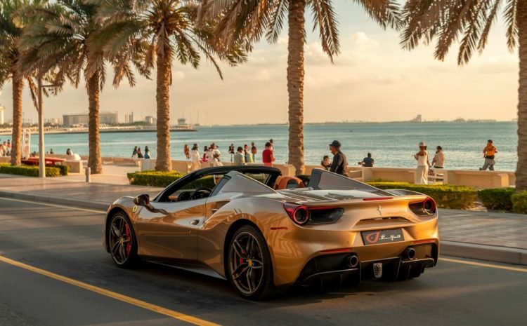 Best Ferrari rental company Dubai