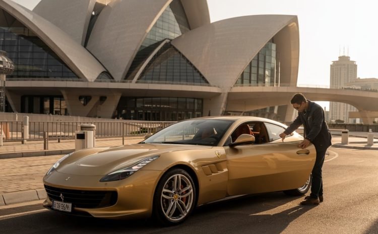 Ferrari convertible hire Dubai